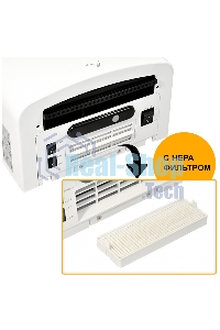 Сушилка для рук Puff 8807 1250Вт белый