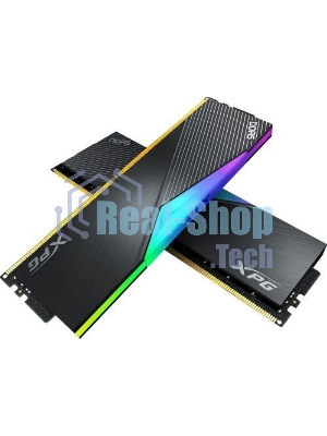 Оперативная память XPG Lancer, DDR5, 32Gb (2x16Gb), 6400MHz, CL32, DIMM, с радиаторами, RGB, черный