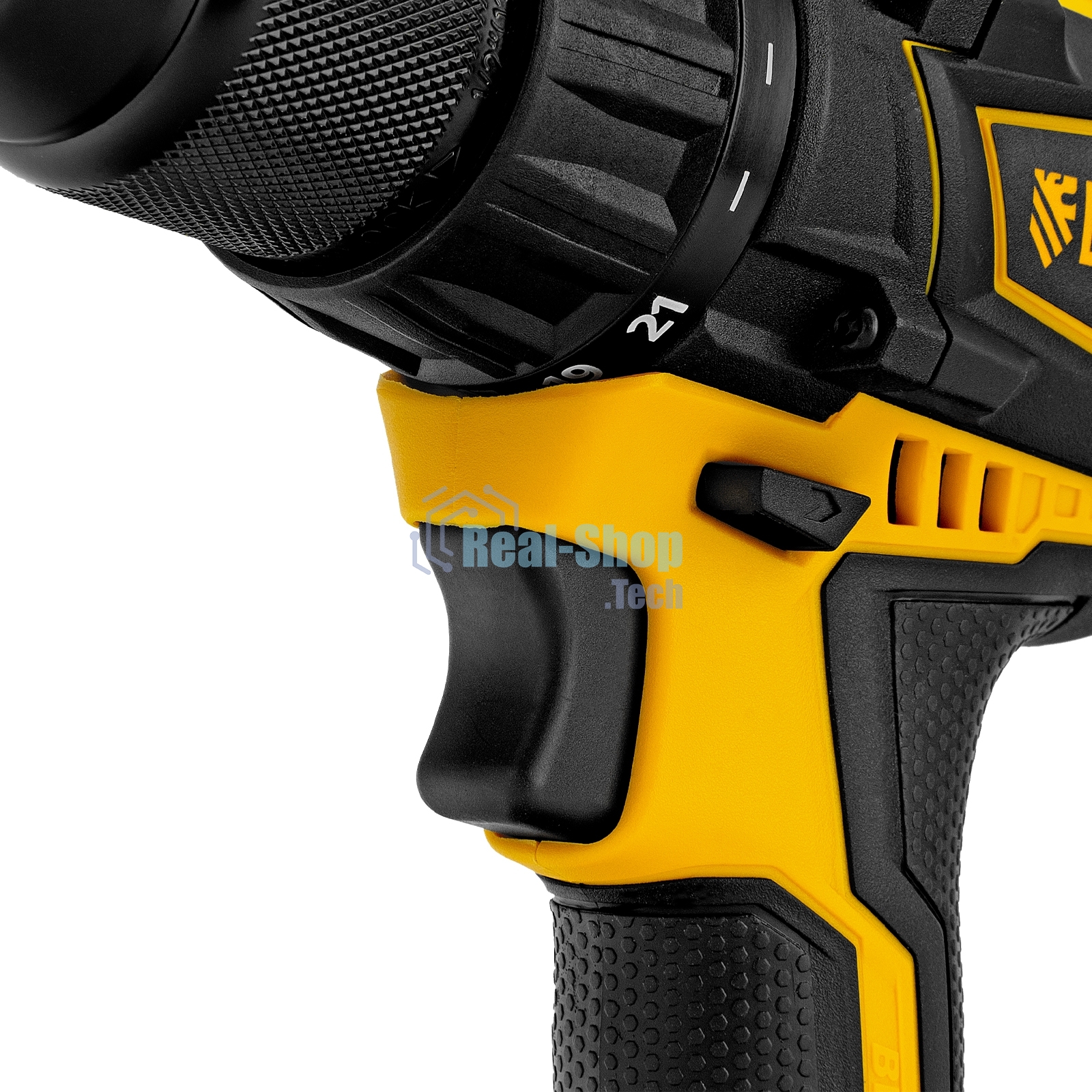 Дрель-шуруповерт аккумуляторная Denzel BLDL-IB-18-0, 18В, Без АКБ и ЗУ