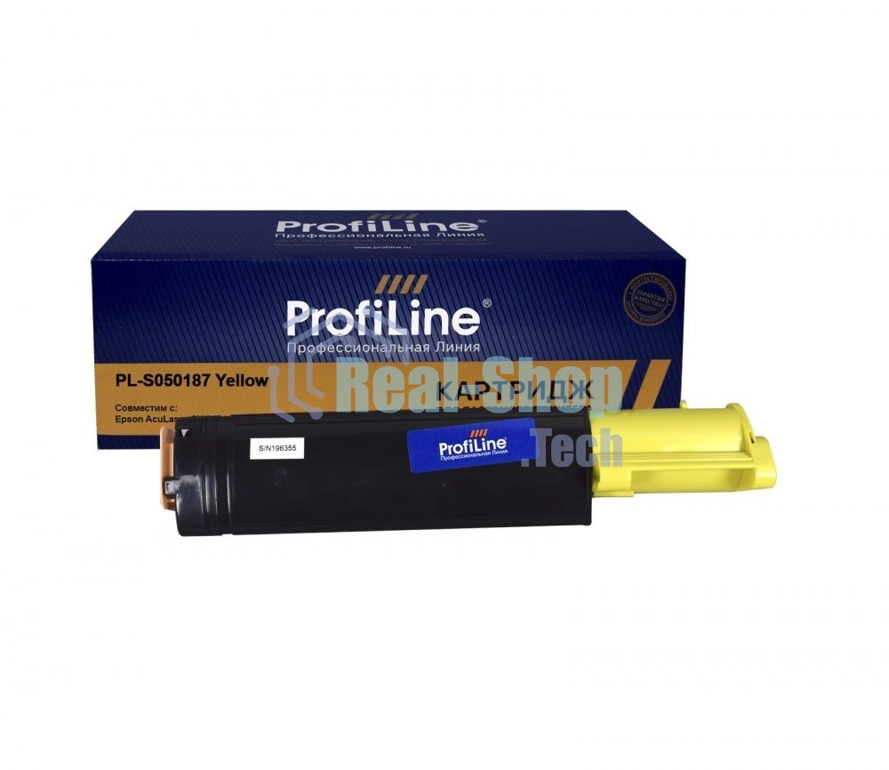 Картридж Тонер-туба ProfiLine PL-S050187 для принтеров Epson AcuLaser C1100D/C1100DN/C1100N/CX11N/CX11NF/CX11NFC/CX11NFT Yellow 4000 копий