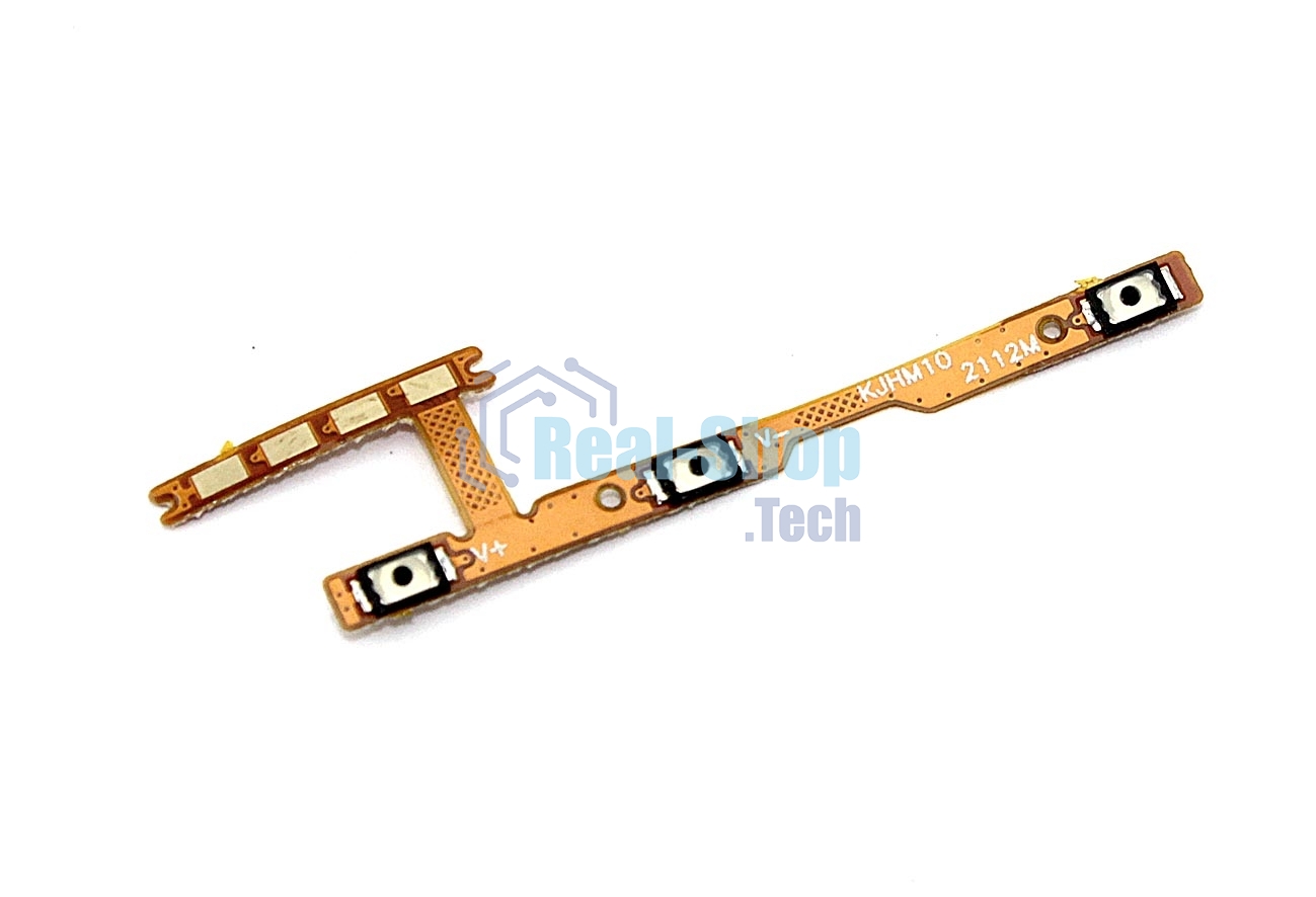 Шлейф кнопки включения и кнопок громкости для Xiaomi Redmi 10