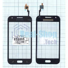 Сенсорное стекло (тачскрин) для Samsung Galaxy J1 Ace SM-J110H черное