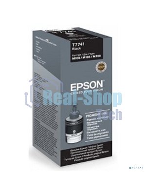 Картридж струйный Epson C13T77414A черный для Epson I/C (b) M100/200 (6000 стр.)