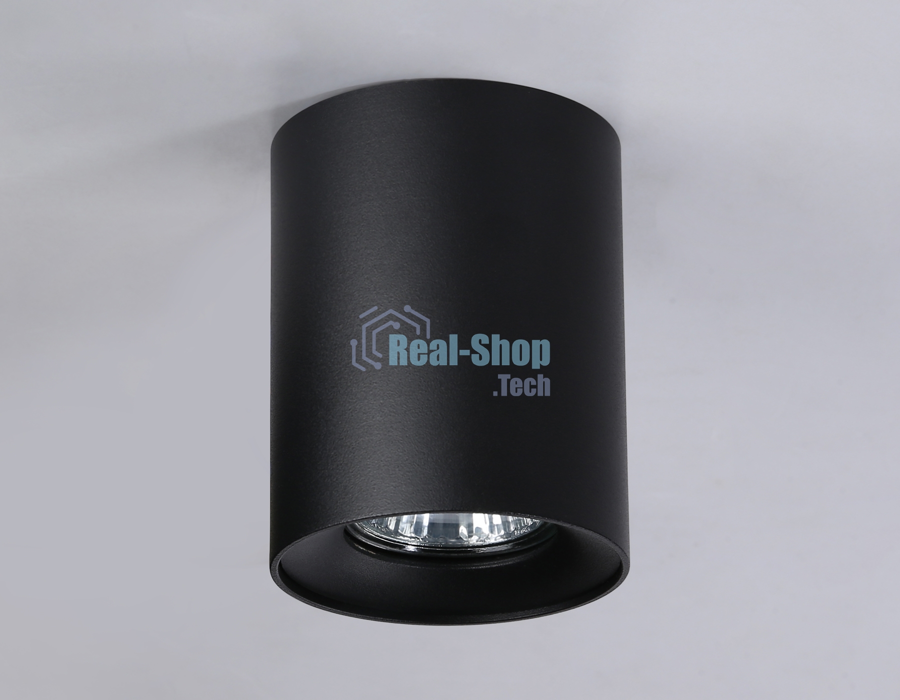 Светильник Ambrella light TN213137 BK черный GU10 max 12W D80*100
