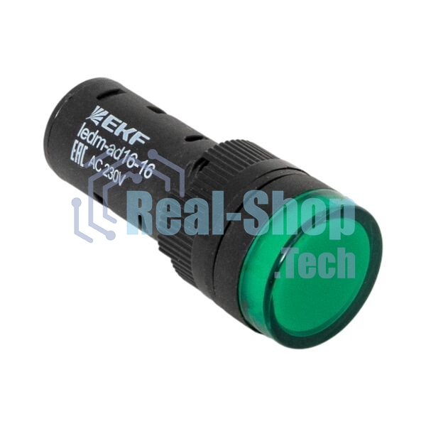 Матрица светодиодная AD16-16HS зел. 230В AC PROxima EKF ledm-ad16-16-g