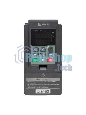 Преобразователь частоты 2.2/4кВт 1х230В VECTOR-100 PROxima EKF VT100-2R2-1B
