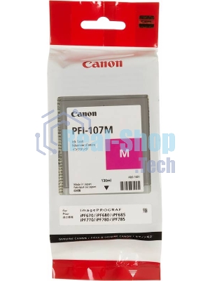 Картридж струйный Canon PFI-107M (6707B001) пурпурный (130 мл) для Canon iP F680/685/780/785