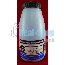 Тонер OKI C301/C321/C310/C330/C331/C510/C511/C530/C531/C3300/C3400/C3450/C3520/C3530/C3600/C5600/C5700/MC350/MC351/MC352/MC360/MC361/MC362/MC561/MC562 Cyan (фл., 50г) B&W Premium (Tomoegawa) - фас.России