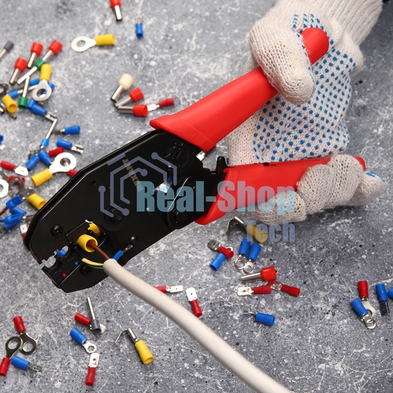 Кримпер Rexant HT-336 H для обжима автоклемм изолированных 0.5-6.0 мм²