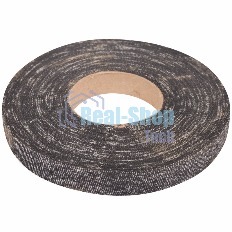 Изолента ХБ Rexant 15 х 0,35 мм, (ролик 20 м/200 г) (1-ПОЛ)