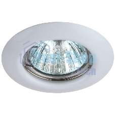 Светильник ST3 WH штампован. MR16 12В 50Вт бел. ЭРА C0043801