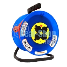 Удлинитель на катушке 4х40 м с заземл. 16А IP44 ВЕМ-250 термо ПВС 3х1.5 розетки с защ. крышкой UNIVersal 9634175