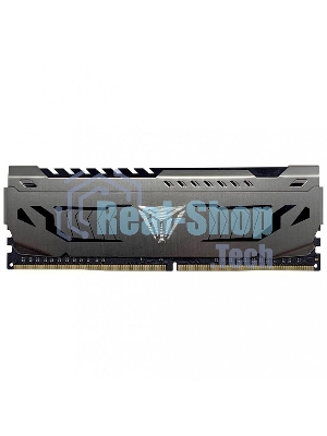 Оперативная память Patriot Viper Steel, DDR4, 16GB (1x16 GB), 3600 MHz, CL18, DIMM, радиатор, черный