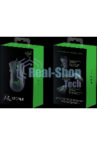 Мышь проводная Razer DeathAdder Essential черный, 6400 dpi, USB, кнопки - 5