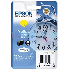 Картридж струйный Epson T2704 (C13T27044022/C13T27044020) желтый, 300 стр., для WF7110/7610/7620 (300стр.)