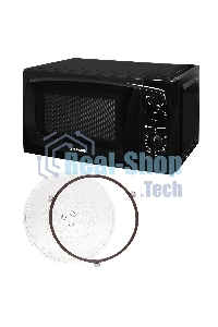 Микроволновая печь Starwind SWM5420 черный, 20 л, 700 Вт, переключатели - поворотный механизм