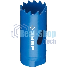 Коронка биметаллическая Зубр 29531-022_z01ЭКСПЕРТ глубина сверления до 38мм d-22мм