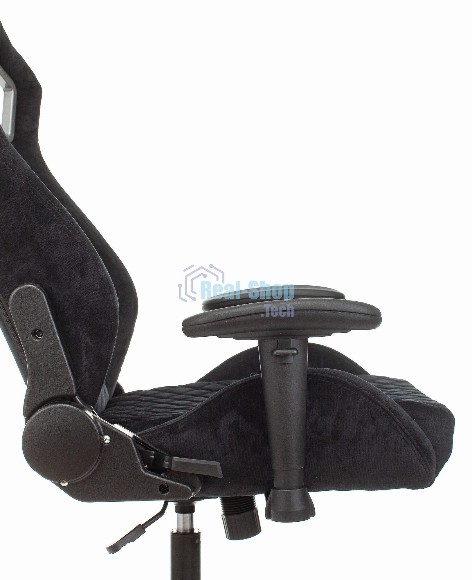 Кресло игровое Бюрократ Knight Outrider Light-20 черный с подголов. крестовина металл