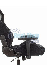 Кресло игровое Бюрократ Knight Outrider Light-20 черный с подголов. крестовина металл