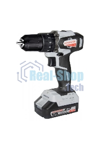 Дрель-шуруповерт аккумуляторная ИНТЕРСКОЛ ДАУ-13/18ВК, Аккумуляторный, 18В, 2 АКБ, Ударный, Кейс