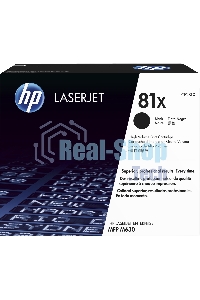 Тонер Картридж HP 81X CF281X черный для HP LJ Pro M630dn/f/h/z (25000 стр.)