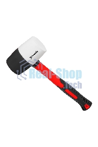 Киянка резиновая Matrix, 680 г, черно-белая резина, фибергласовая рукоятка