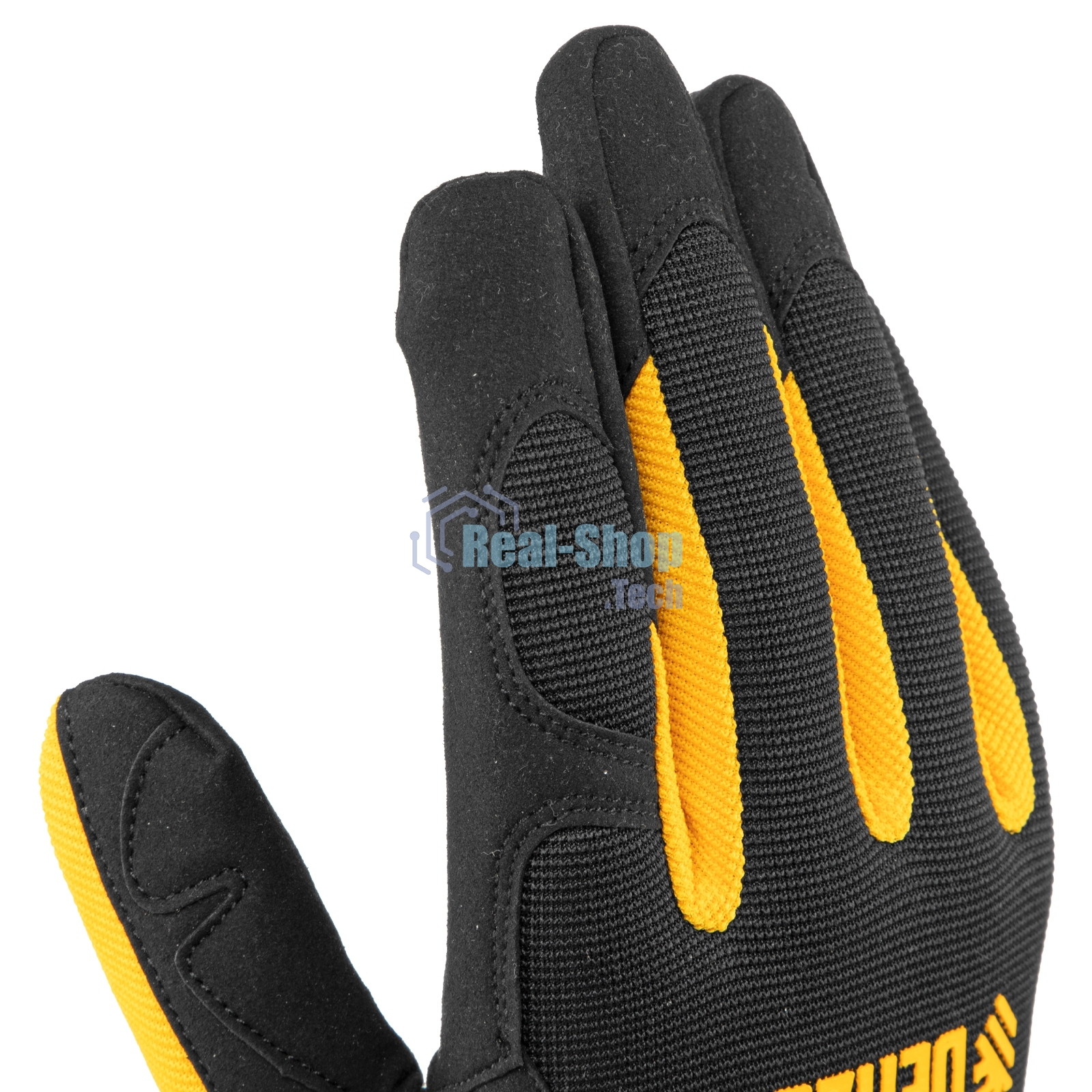 Перчатки универсальные Denzel на липучке, размер 9