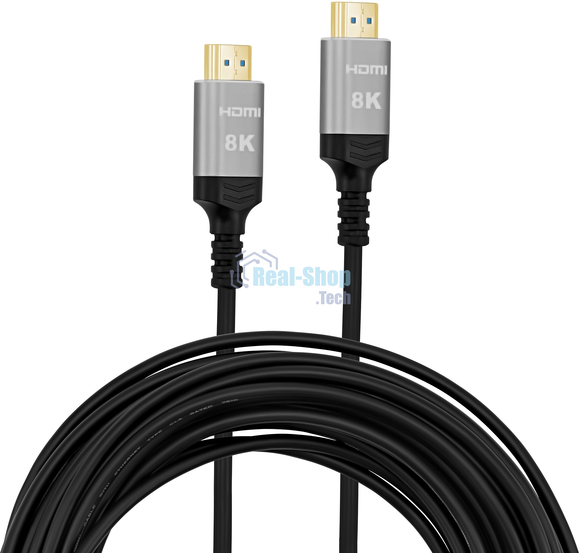 Кабель аудио-видео Digma HDMI (m)/HDMI (m) 20м. позолоч.конт. черный (HDMI-AOC2.1-20)