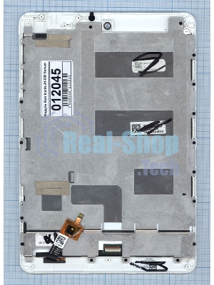 Модуль (матрица + тачскрин) для Acer Iconia A1-830 белый с рамкой