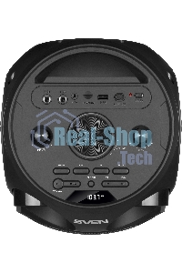 Колонка АС Sven PS-750, черный (80 Вт, TWS, Bluetooth, FM, USB, microSD, LED-дисплей, 2х4400мА*ч)