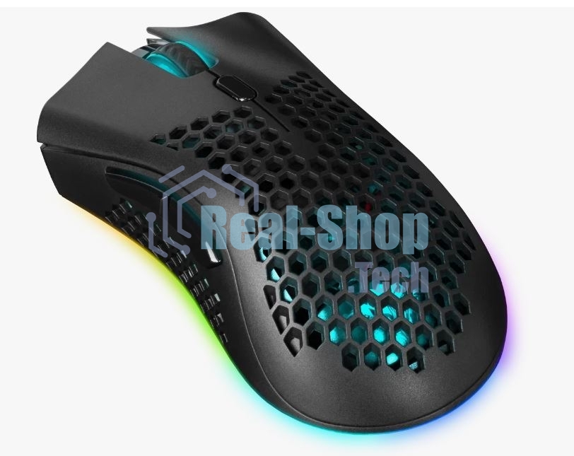 Мышь беспроводная Defender Warlock GM-709L черный, 2400 dpi, радиоканал, USB, кнопки - 8