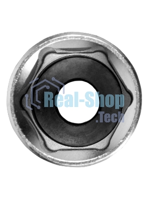 Головка торцевая удлиненная, 27 мм, 6-гранная, CrV, под квадрат 1/2