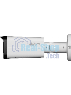 Уличная цилиндрическая IP-видеокамера DAHUA DH-IPC-HFW2449TP-ZAS-IL Smart Dual Light с ИИ 4Мп, 1/2.9” CMOS, моторизованный объектив 2.7~13.5мм, видеоаналитика, ИК до 60м, LED до 60м, IP67, IK10