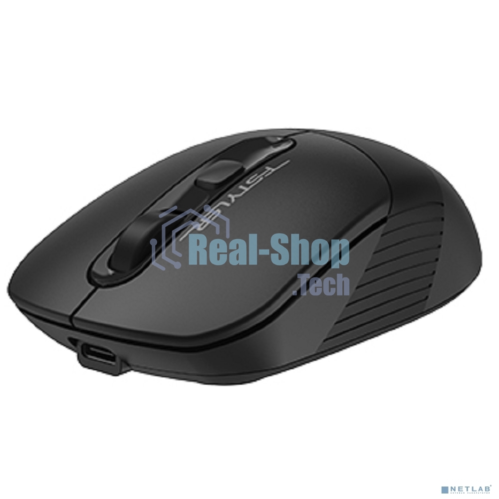 Мышь беспроводная A4Tech Fstyler FB10CS черный, 2000 dpi, радиоканал, Bluetooth, USB, кнопки - 4