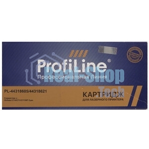 Картридж лазерный ProfiLine PL-44318605/44318621 для принтеров OkiData C710/C711/C711WT Yellow 11500 копий