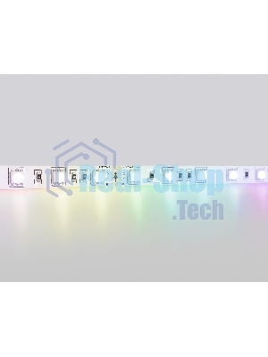 Светодиодная лента Ambrella light GS4302 5050 60Led/ 14.4W m/ 24V IP20 RGB/ 5000*10*1.87mm (4 конт.)