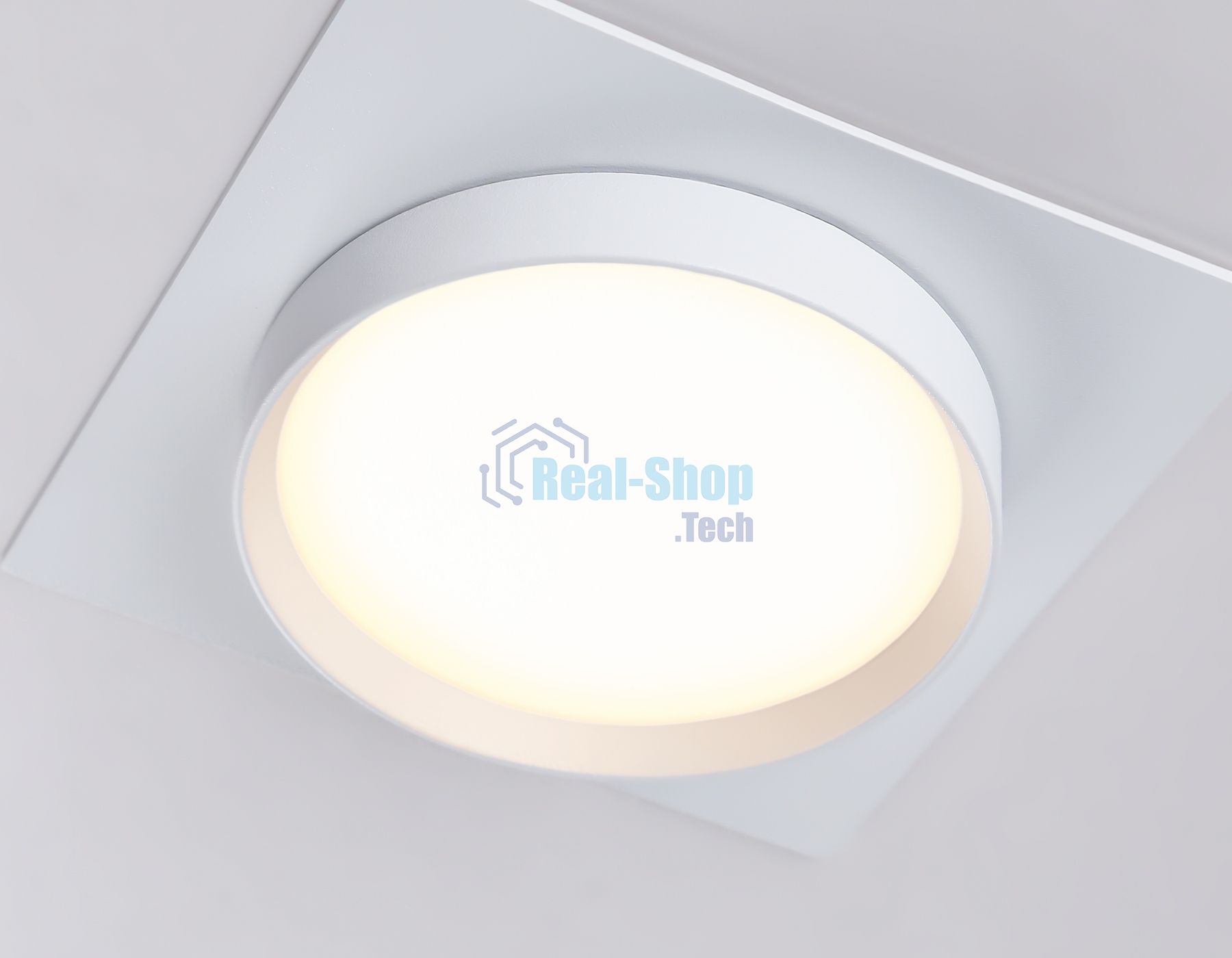 Светильник Ambrella light TN5229 WH белый GX53 110*110*35