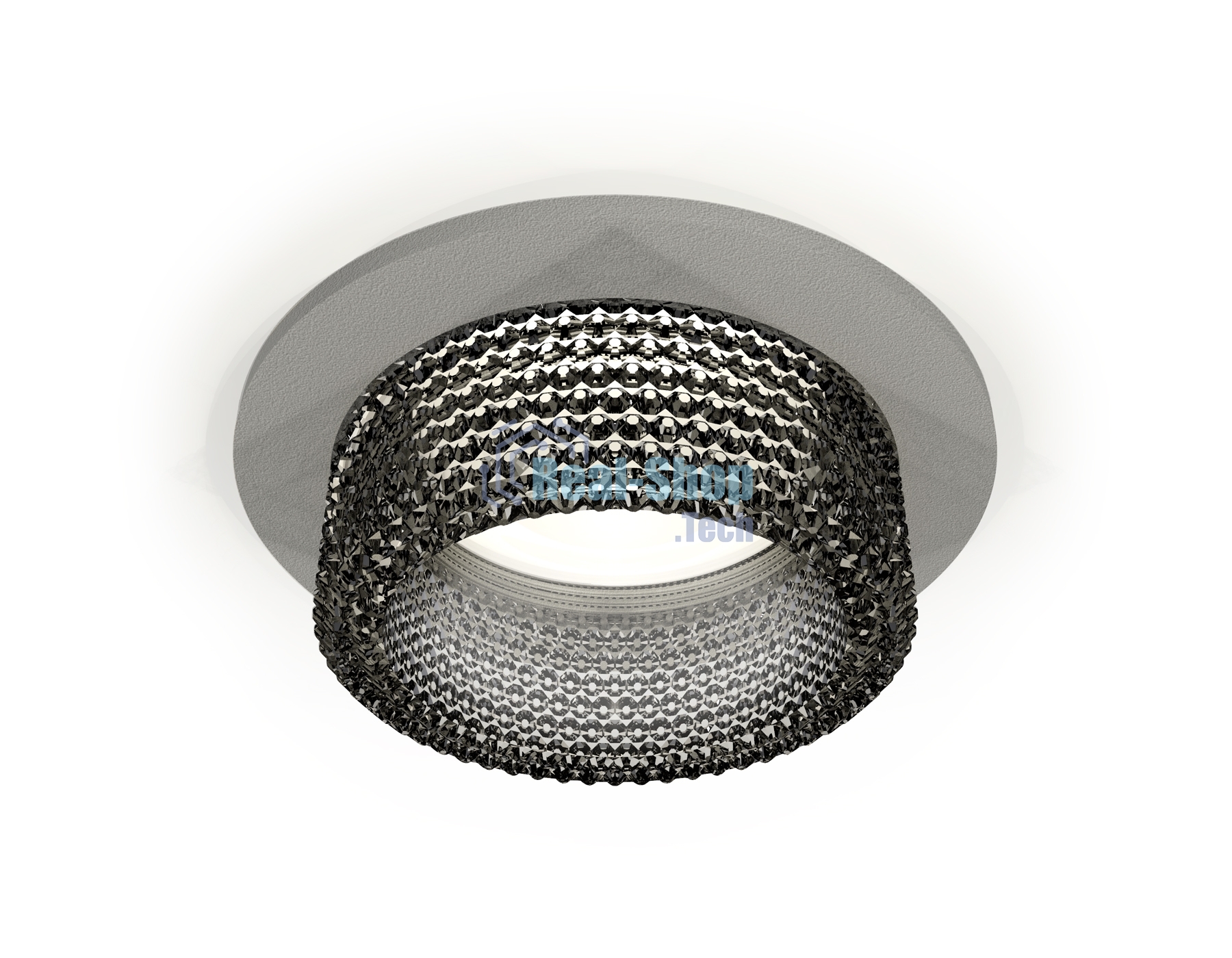 Комплект встраиваемого светильника Ambrella light XC6514041 SGR/BK серый песок/тонированный MR16 GU5.3 (C6514, N6151)