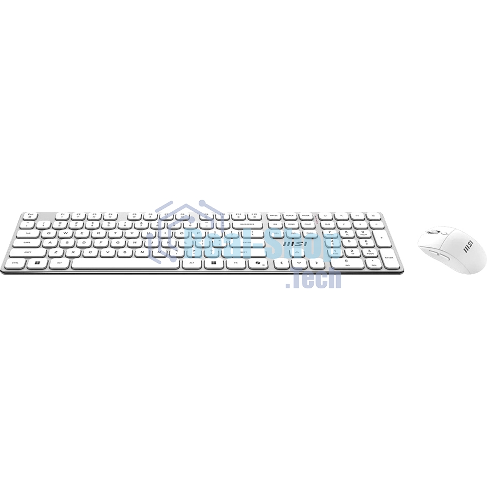 Комплект клавиатура и мышь MSI FORGE K210 W COMBO WHITE RU