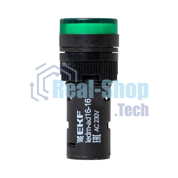 Матрица светодиодная AD16-16HS зел. 230В AC PROxima EKF ledm-ad16-16-g