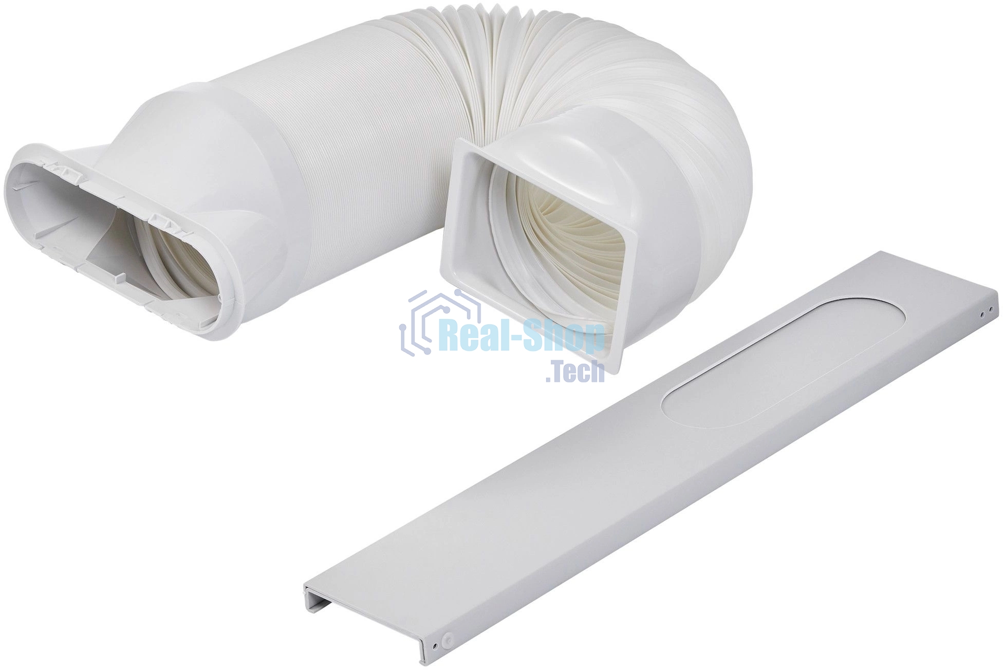 Кондиционер мобильный Ballu Aura BPAC-09 CP/N1_24Y 9000 BTU, 24 м², 50 дБ, охлаждение, осушение, белый