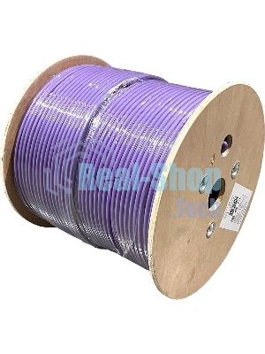 Кабель информационный Lanmaster TWT-6FTP-NGLS кат.6 UTP 4 пары 23AWG LSZH внутренний 305м фиолетовый