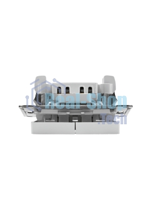 Механизм выключателя 2-кл. AtlasDesign с подсветкой (сх.5а) 10АХ бел. SchE ATN000153