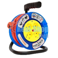 Удлинитель на катушке 4х30 м без заземл. 6А IP20 У6-014 термо ПВС 2х0.75 UNIVersal 9632059