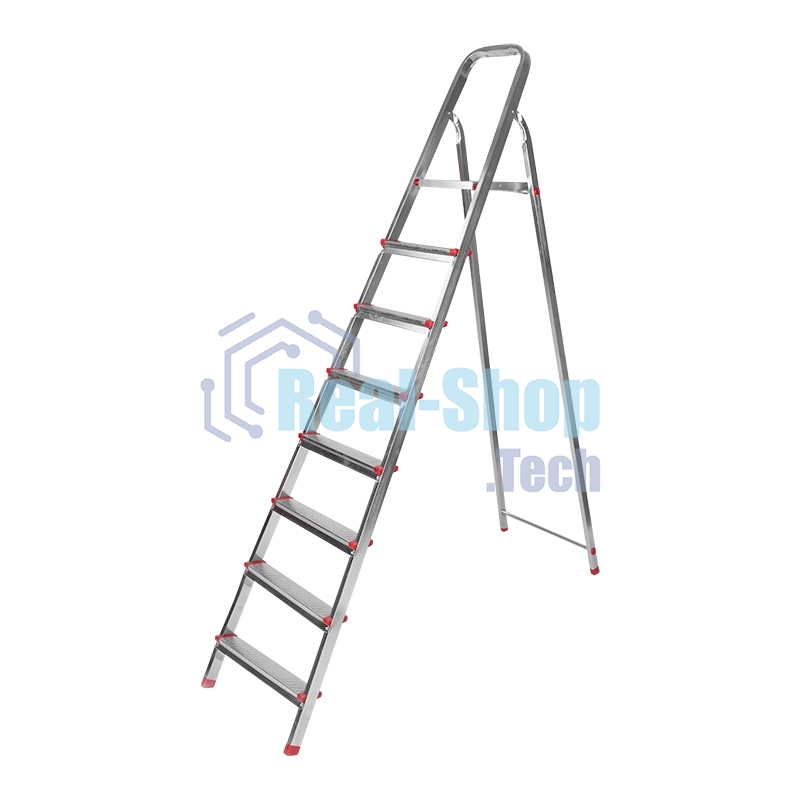 Стремянка металлическая Rexant 8 ступенек, усиленный профиль