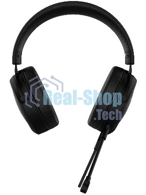 Гарнитура Acer AHW120 чёрный, проводная, USB, подсветка