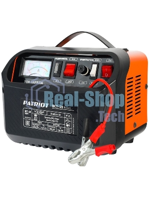 Устройство пуско-зарядное PATRIOT BCT-20 Boost 220В±15% 700Вт 12/24В зарядmax18А 48-220А/ч 6.2кг