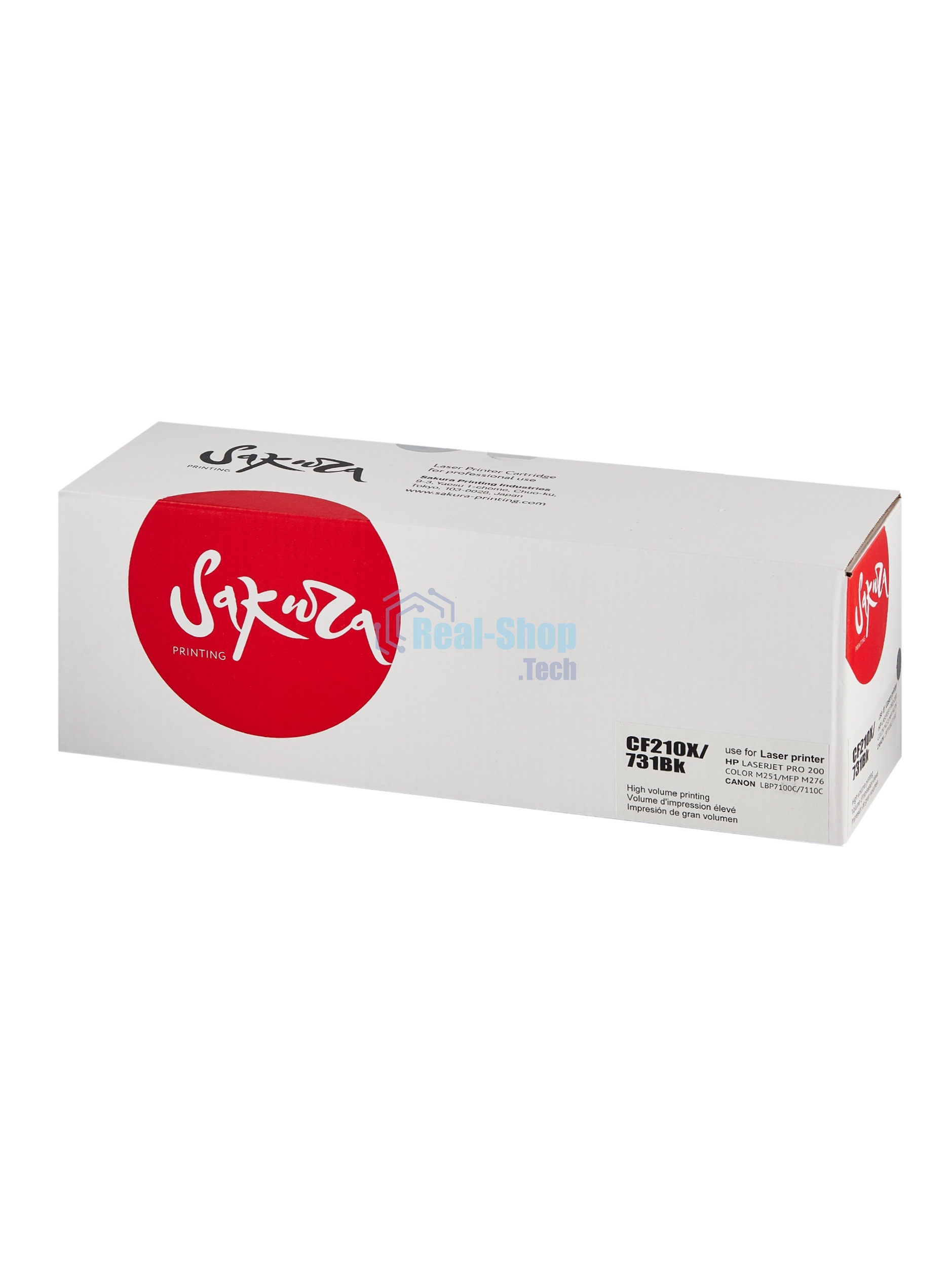 Картридж лазерный Sakura CF210X/731Bk для HPLaserJet Pro 200 color M251/275/276, Canon LBP7100Cn/ 7110Cw, черный, 2400 к.