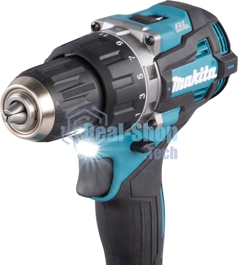 Дрель-шуруповерт Makita DF002GD201, 40 В, 2,5 Ач, 64 Нм, бесщеточный