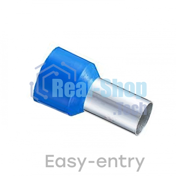 Наконечник штыревой втулочный изол. НШвИ 16.0-12 (уп.50шт) EKF nhvi-16.0-12